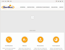 Tablet Screenshot of gensun.fr